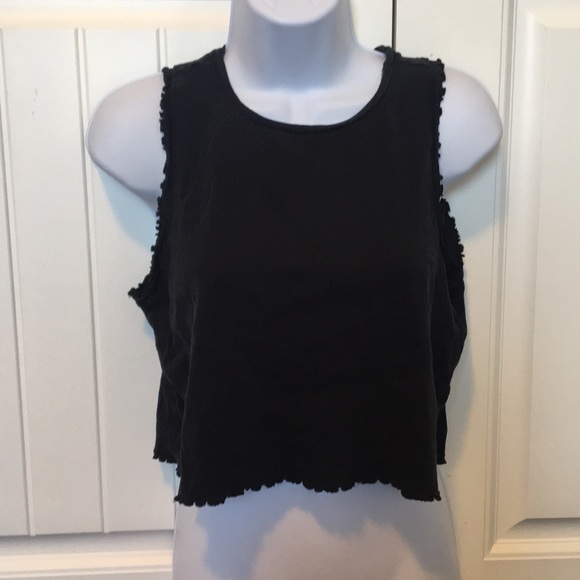 Sleeveless tank top/ cropped - Picture 1 of 3